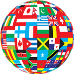 ball with flags