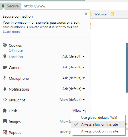 flash example 