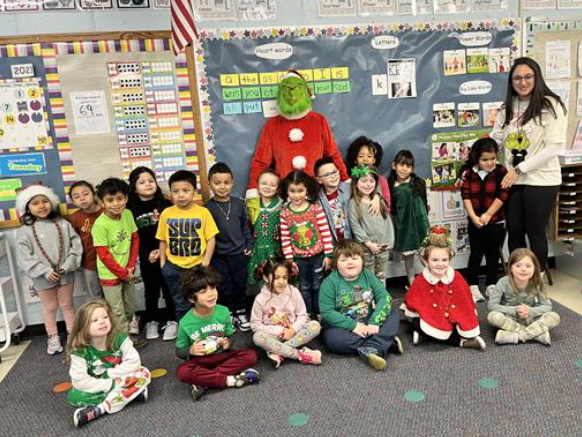 Ms. Ciullo's class meets The Grinch!